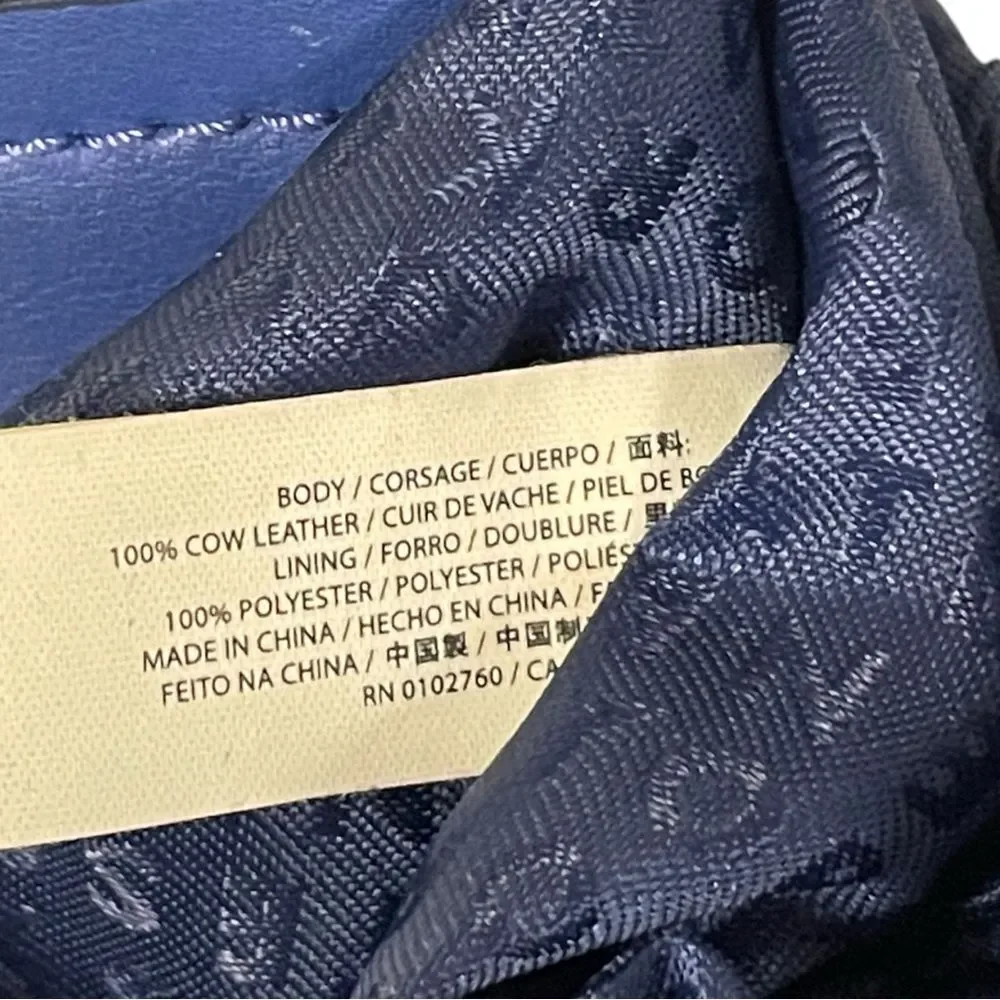 Kate Spade New York Maple Court Zani Crossbody Bag, Hyacinth blue gold tone